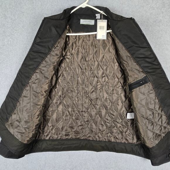 NWT Joseph Abboud Jacket Mens Size Large Brown Full Zip - Picture 3 of 16